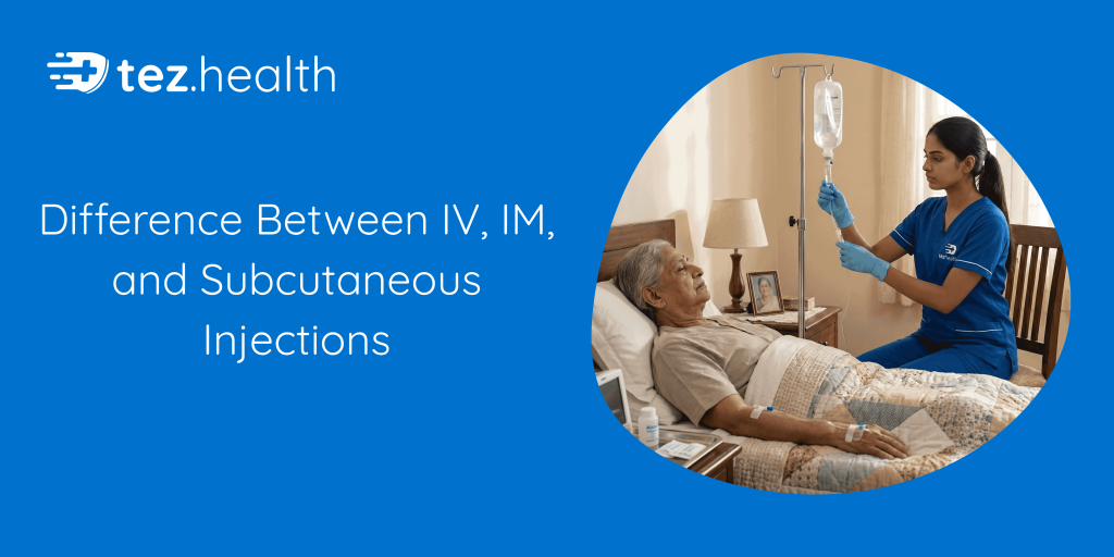Difference Between IV, IM, and Subcutaneous Injection