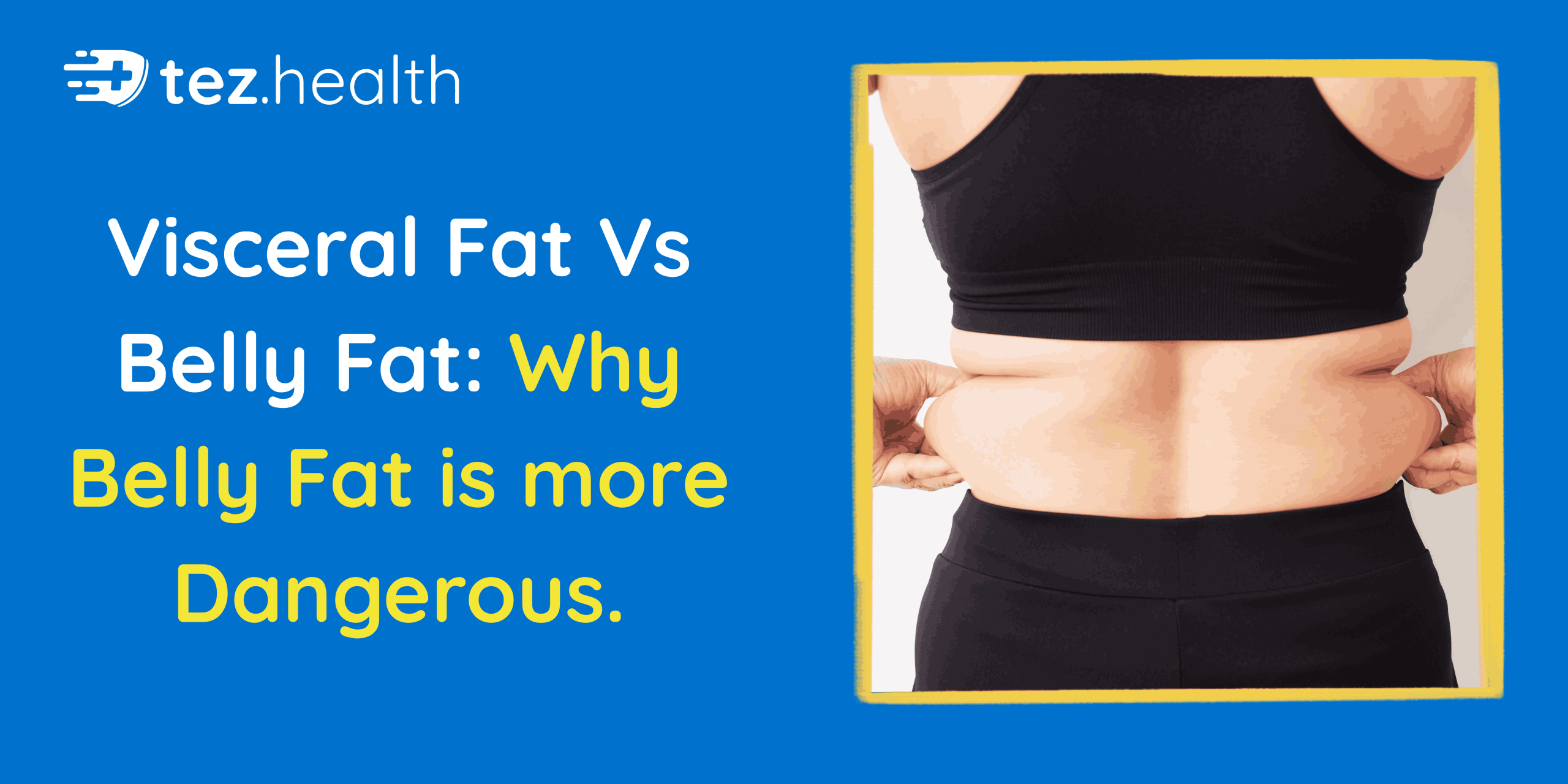 Visceral Fat vs Belly Fat: Why Belly Fat is more dangerous.